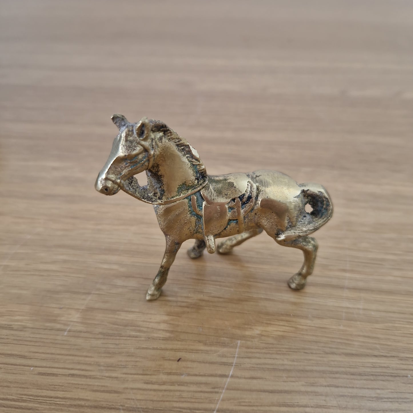 Small Brass Horse Vintage