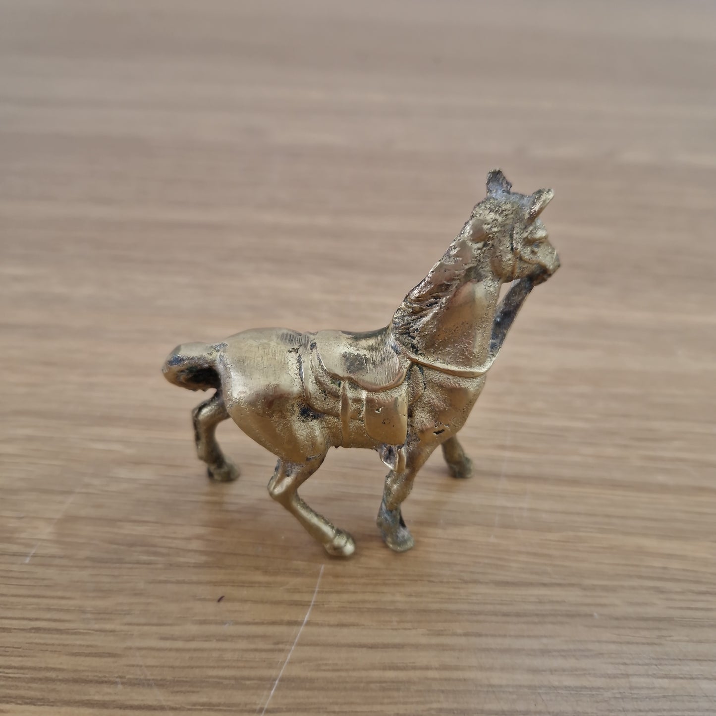 Small Brass Horse Vintage