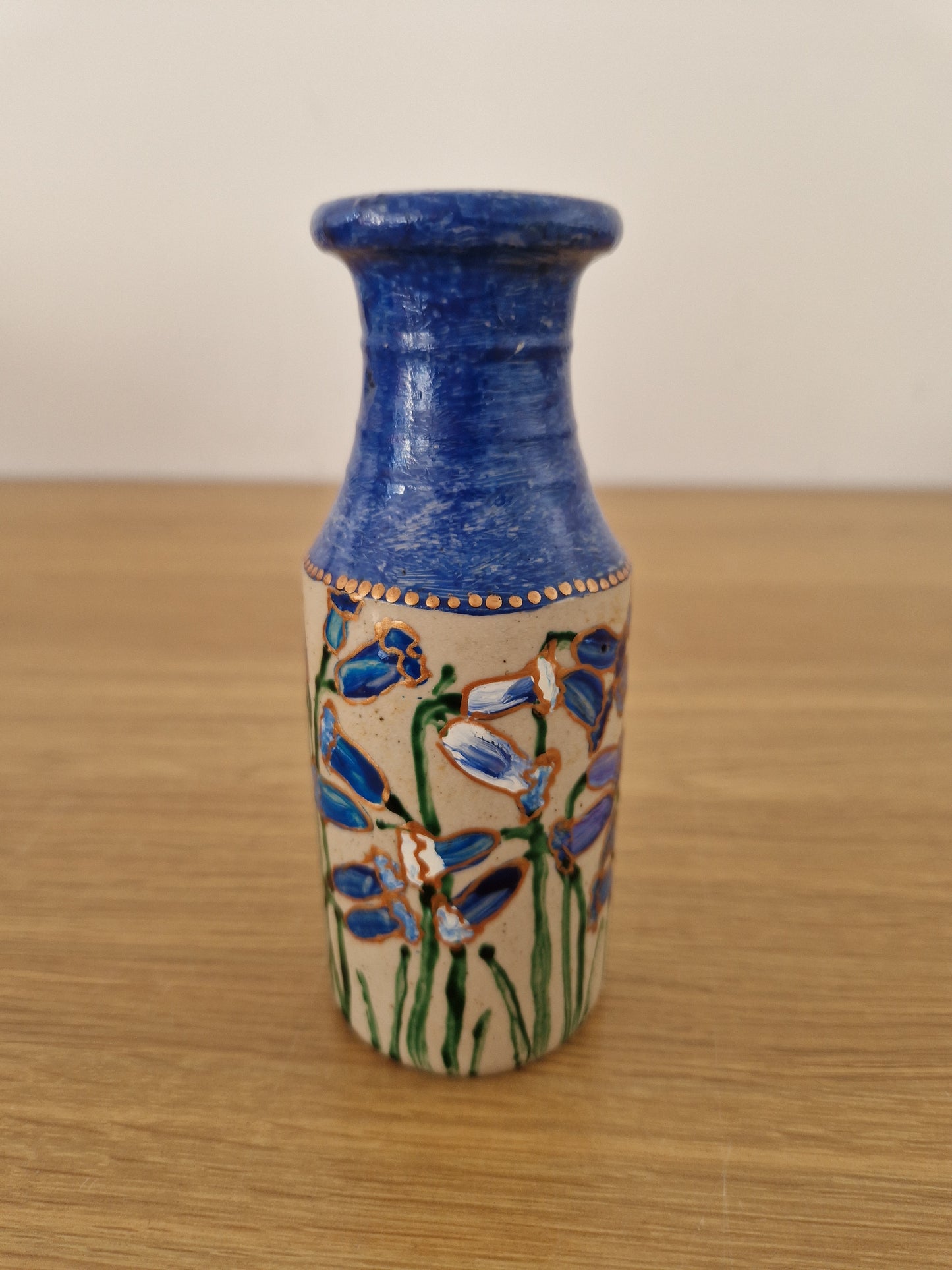 Small Stonewear Vase Floral Design