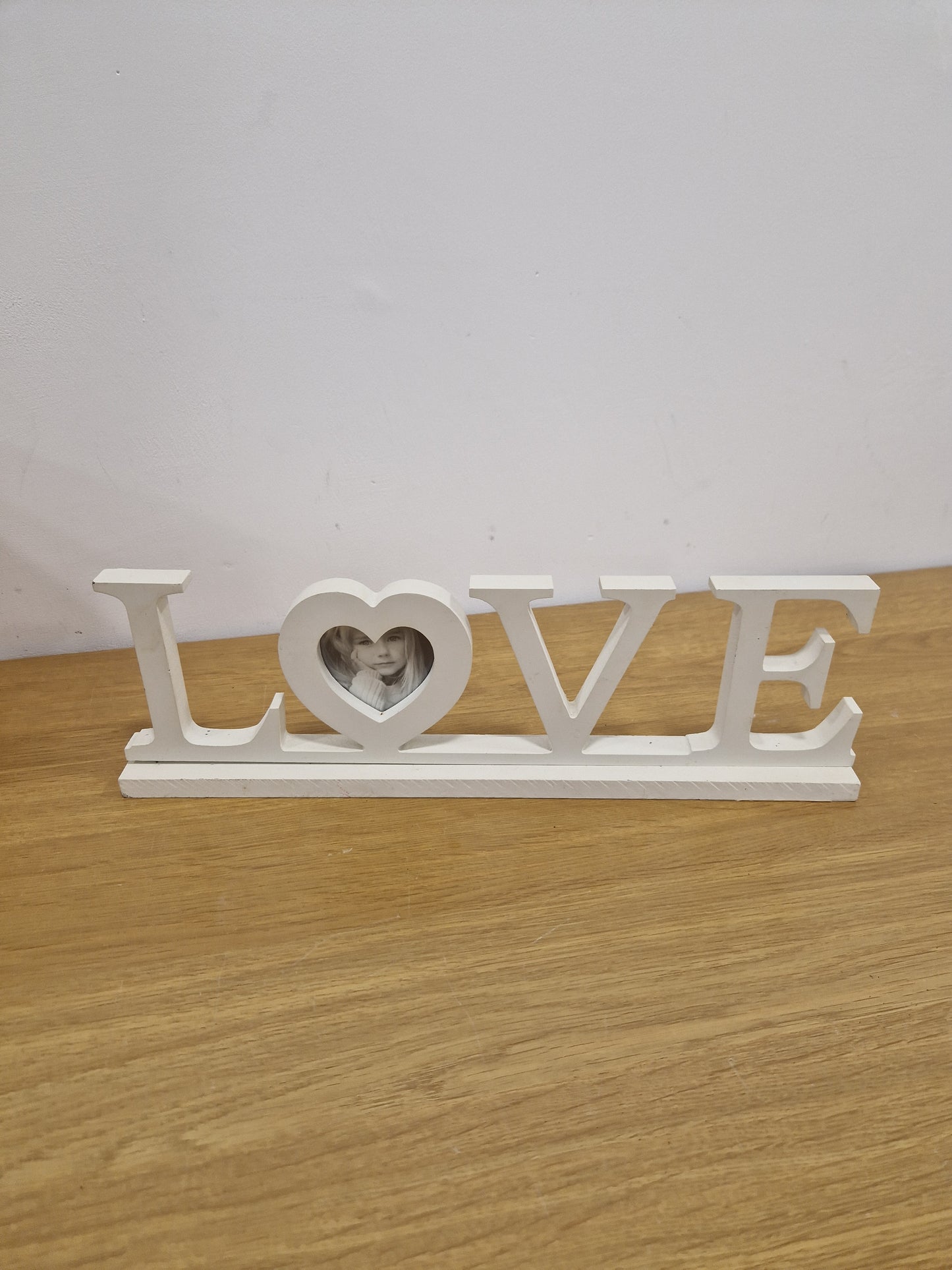 White love sign home decor