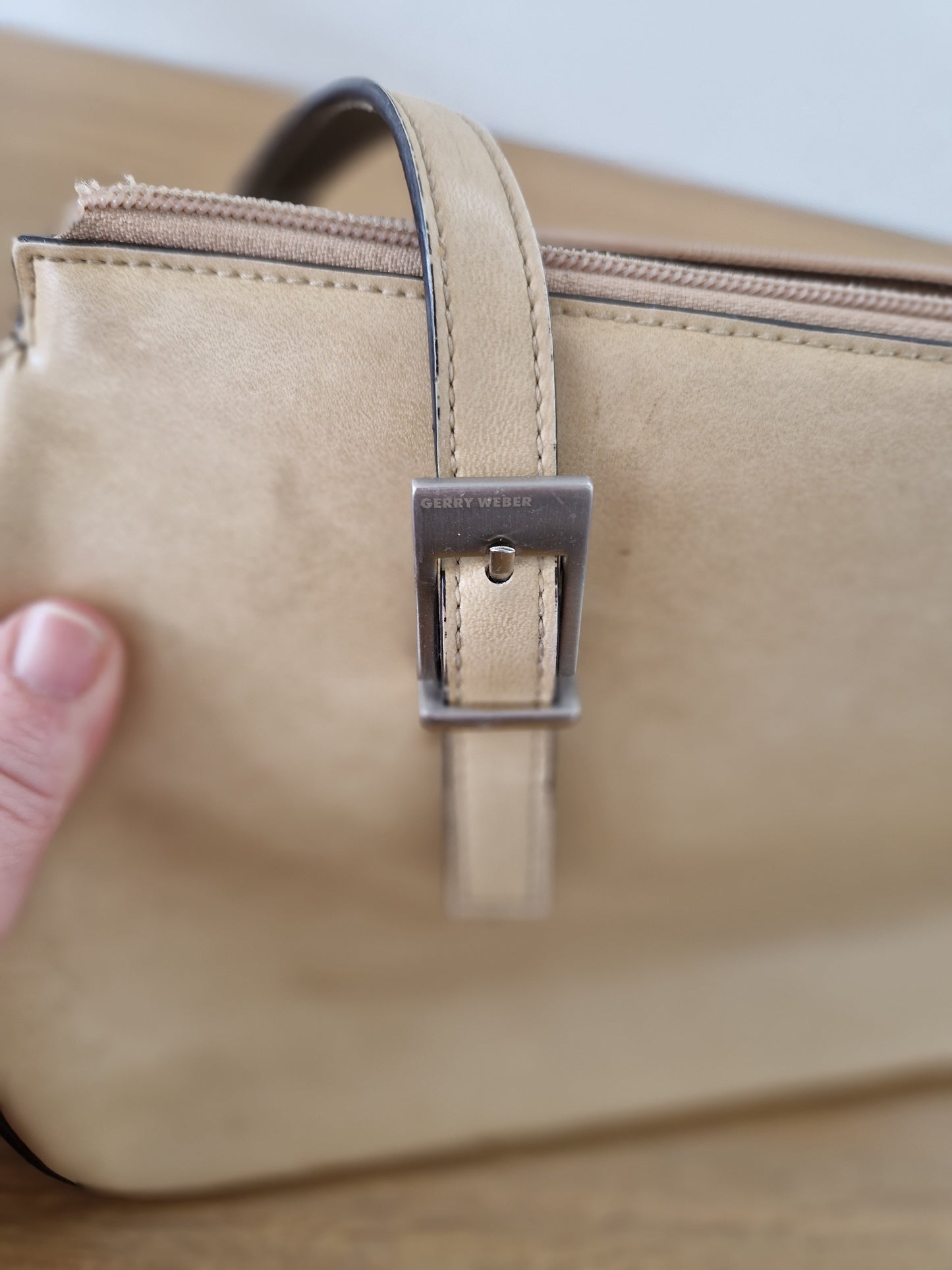 Vintage Cream Handbag