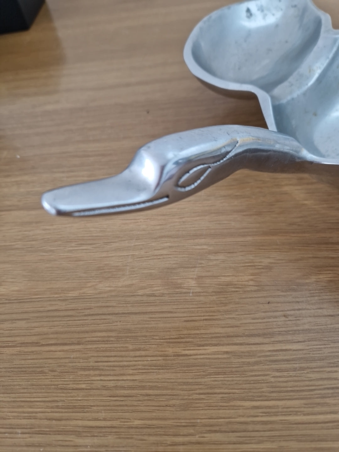 Metal Bird In Flight Serving Dish