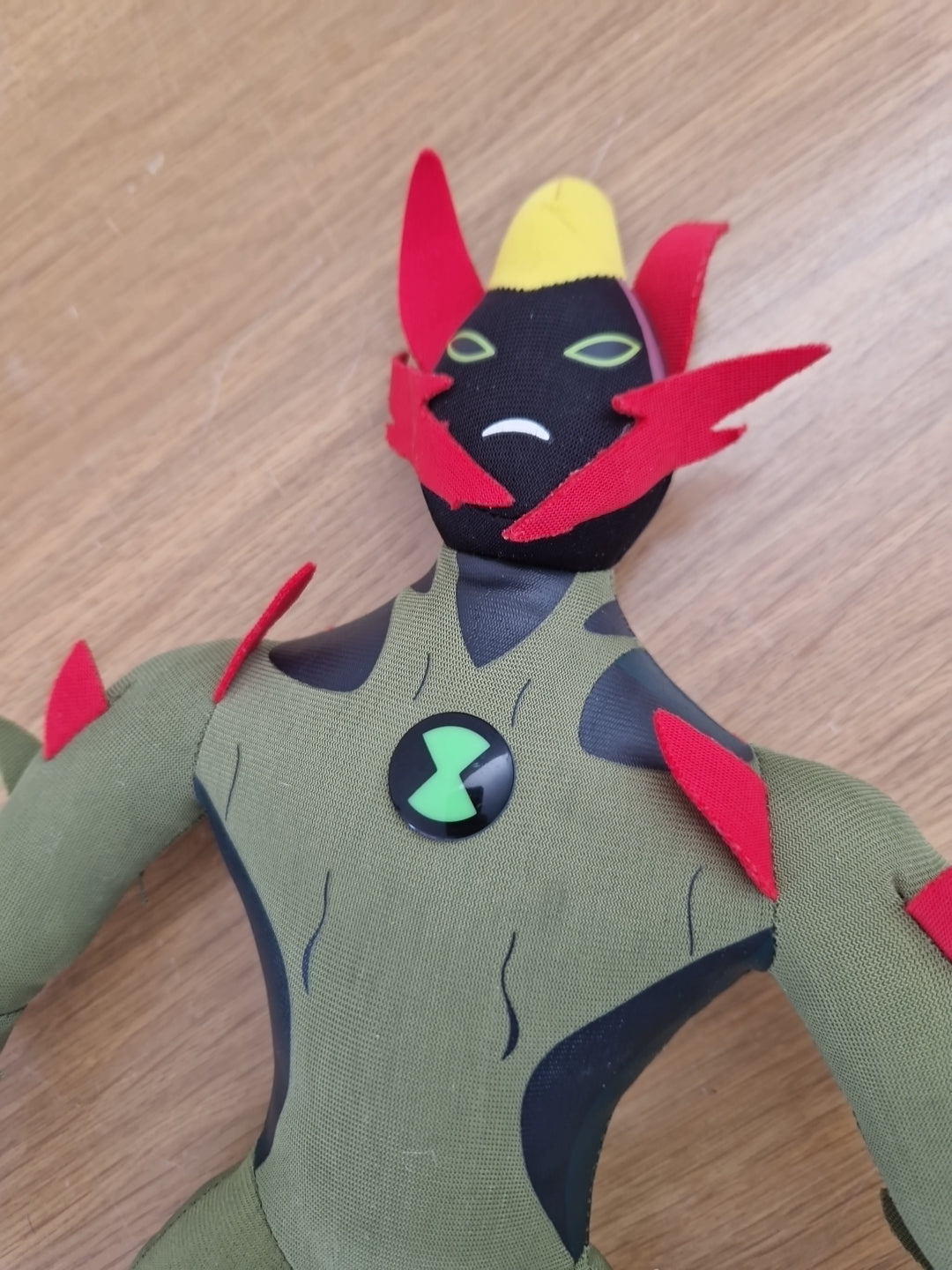 Swamp fire Ben 10 soft toy