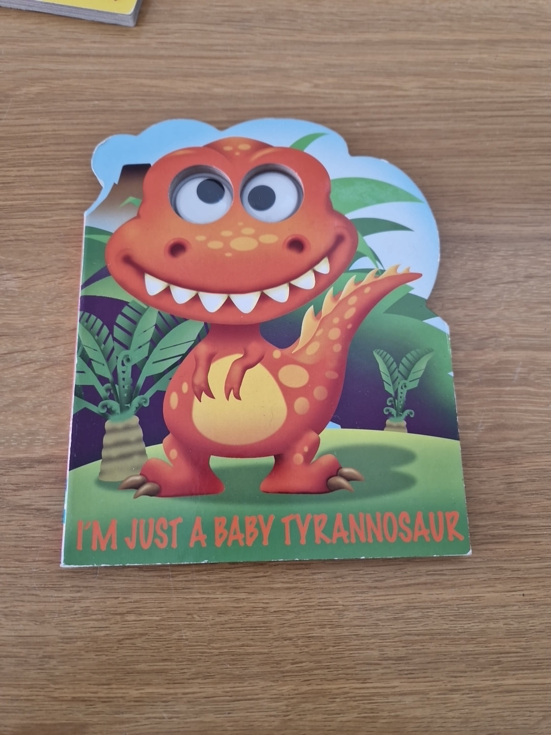 Hardback Dinosaur Story Books for Preschool Children with Googly Eyes