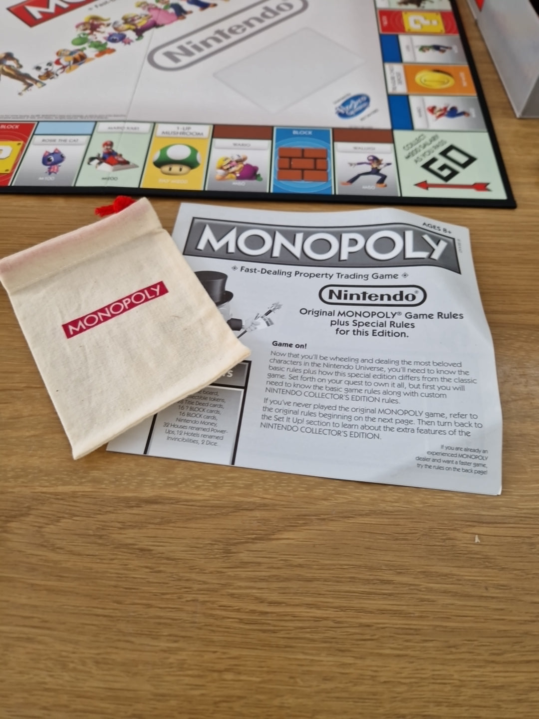 Monopoly Nintendo Collectors Edition great pre-owned condition