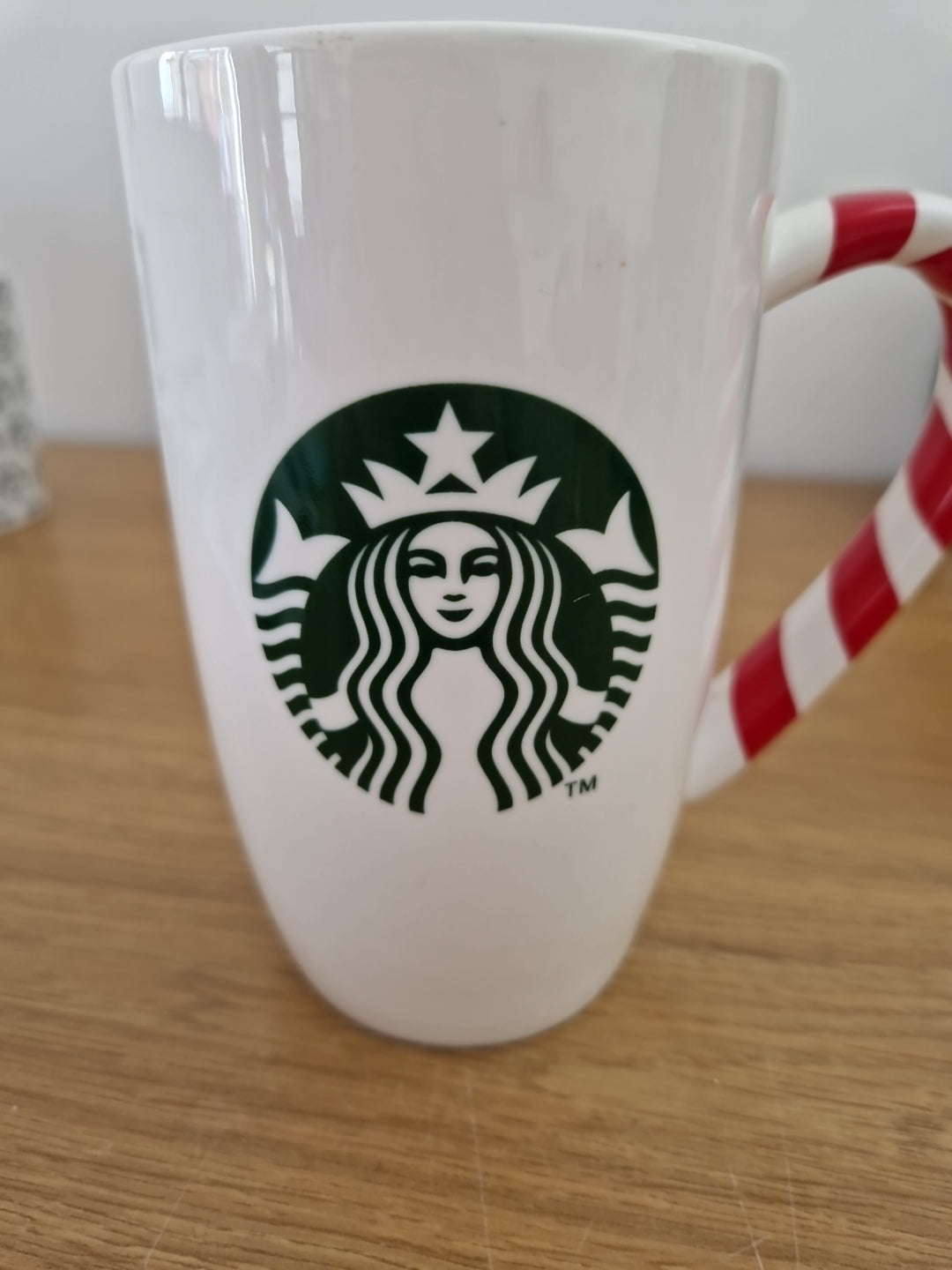 Starbucks tall ceramic mug Christmas