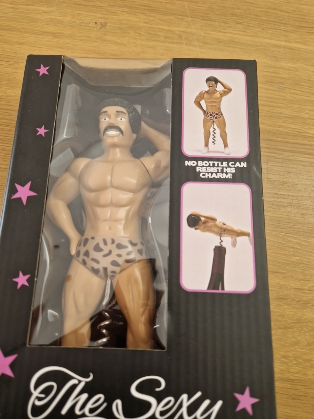 Novelty sexy Steve Corkscrew  New and Boxed