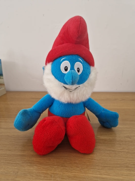 Papa Smurf Plush Toy Play by Play 15" 38cm