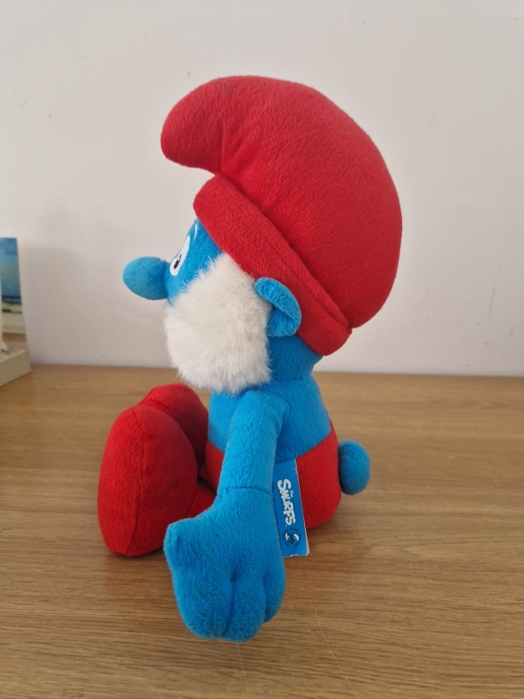 Papa Smurf Plush Toy Play by Play 15" 38cm