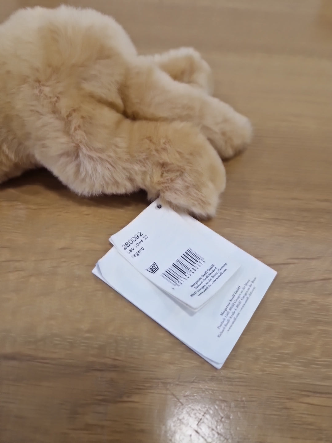 Steiff Original Leo Lion with Tags