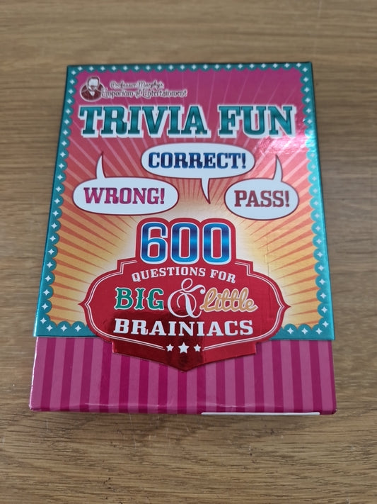 Professor Murphy's  quiz card game