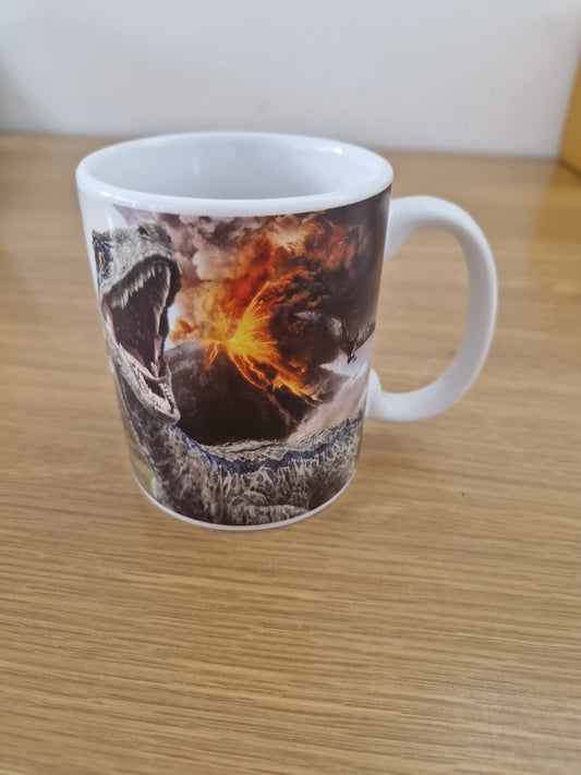 Jurrasic World Ceramic Mug 300ml Excellent Condition