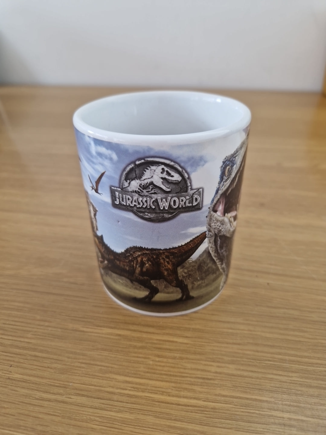 Jurrasic World Ceramic Mug 300ml Excellent Condition